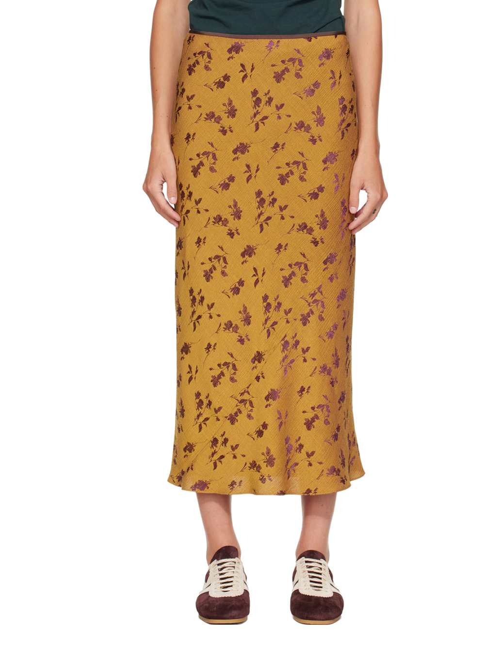 Dries Van Noten Women Floral Midi Skirt DRIES VAN NOTEN