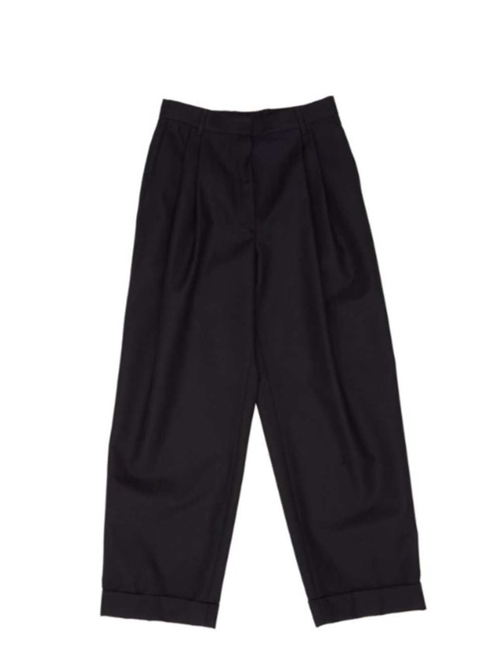 Dries Van Noten Women Partan 4193 W.W. Pants Nav DRIES VAN NOTEN