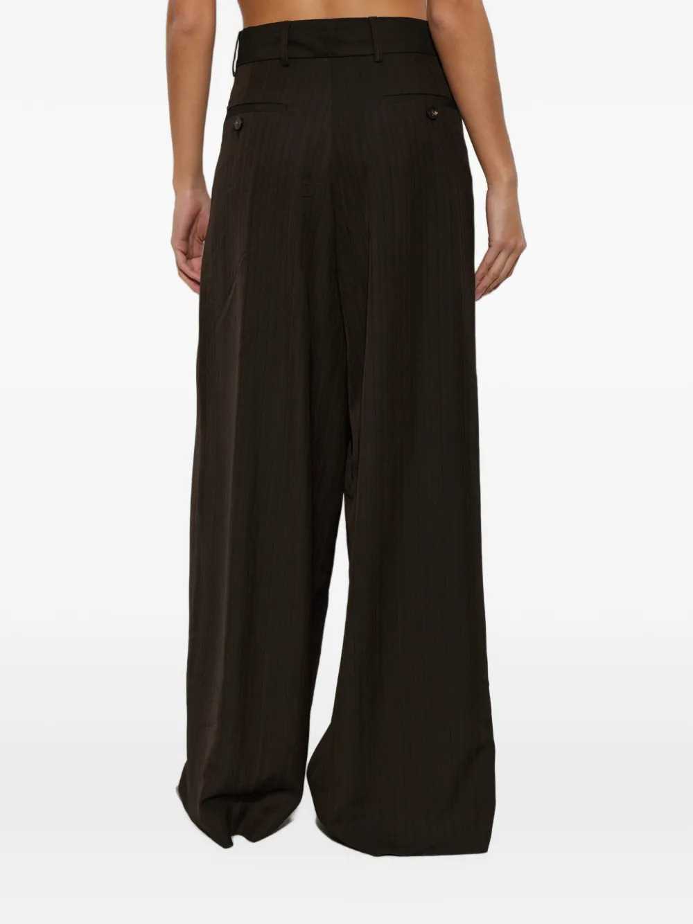 Dries Van Noten Women Podium 4066 W.W. Pants Brn DRIES VAN NOTEN