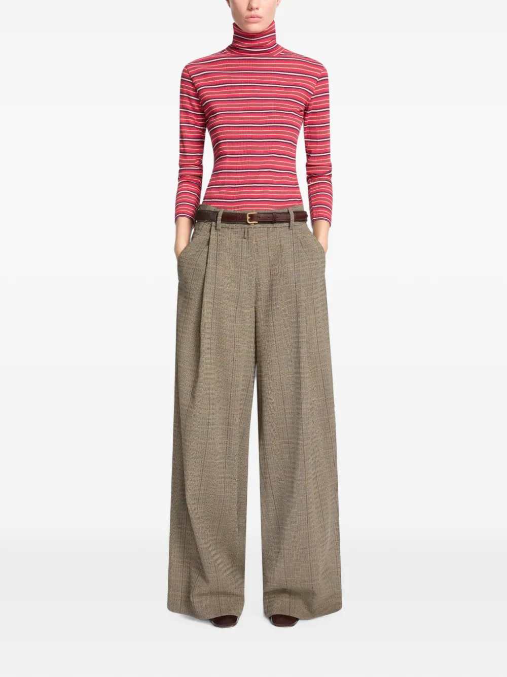 Dries Van Noten Women Pleated Wool Trousers DRIES VAN NOTEN