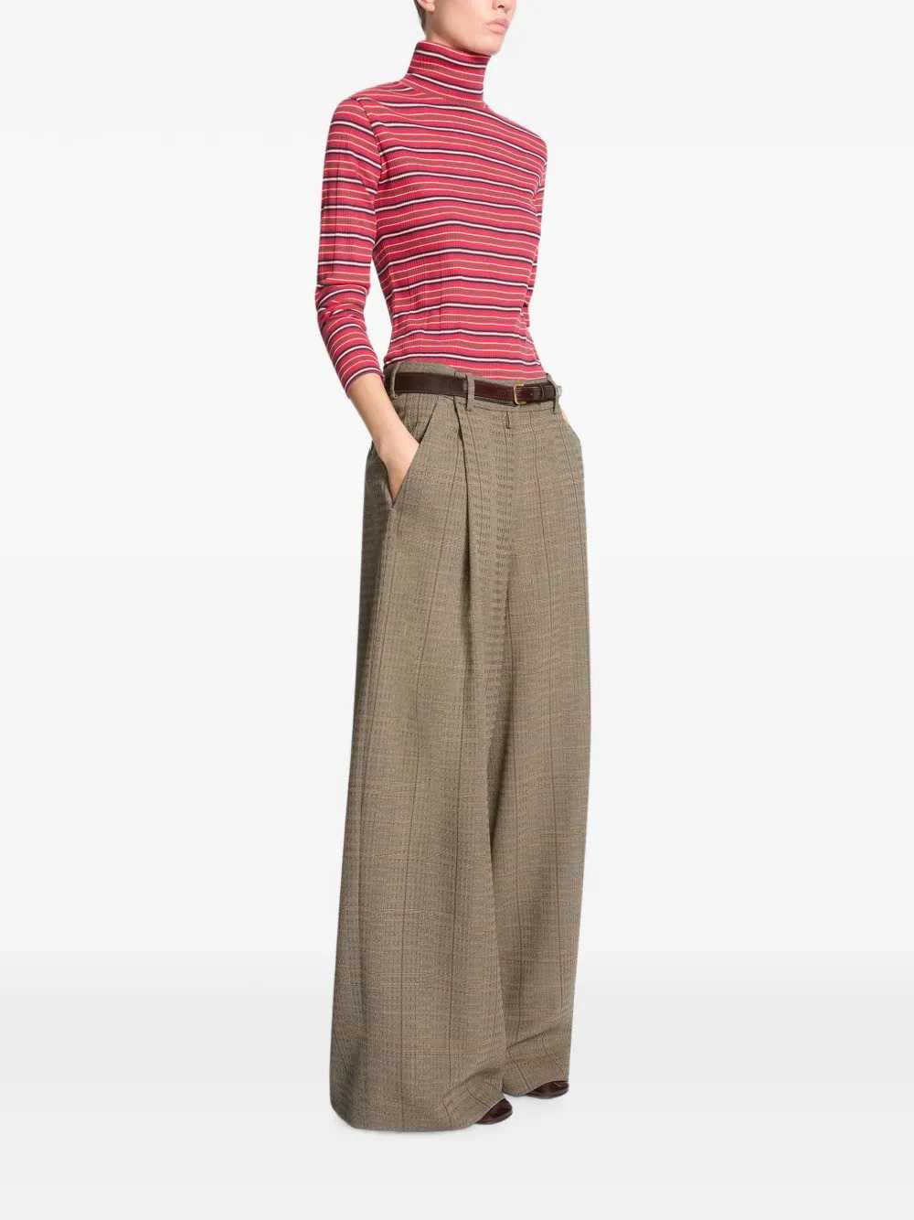 Dries Van Noten Women Pleated Wool Trousers DRIES VAN NOTEN