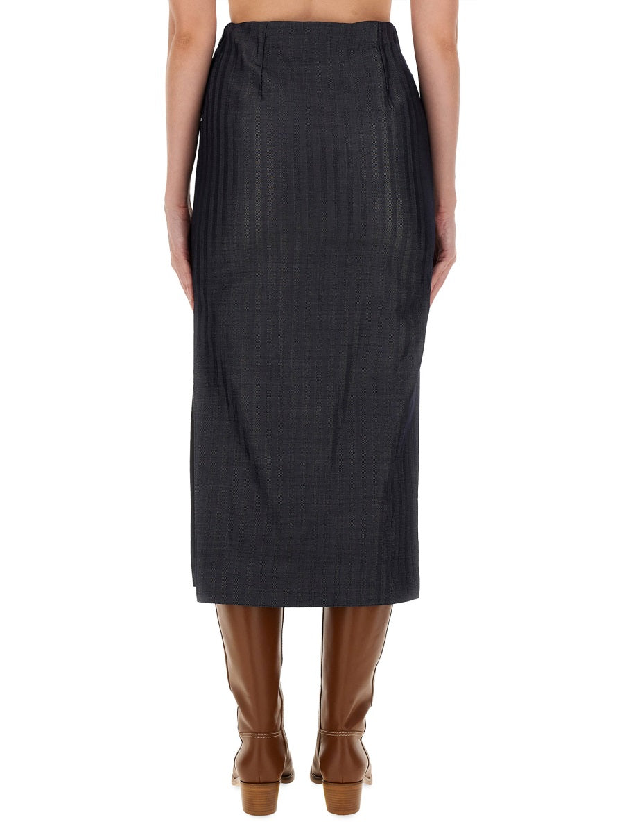 Etro Women Wool Blend Pencil Skirt ETRO