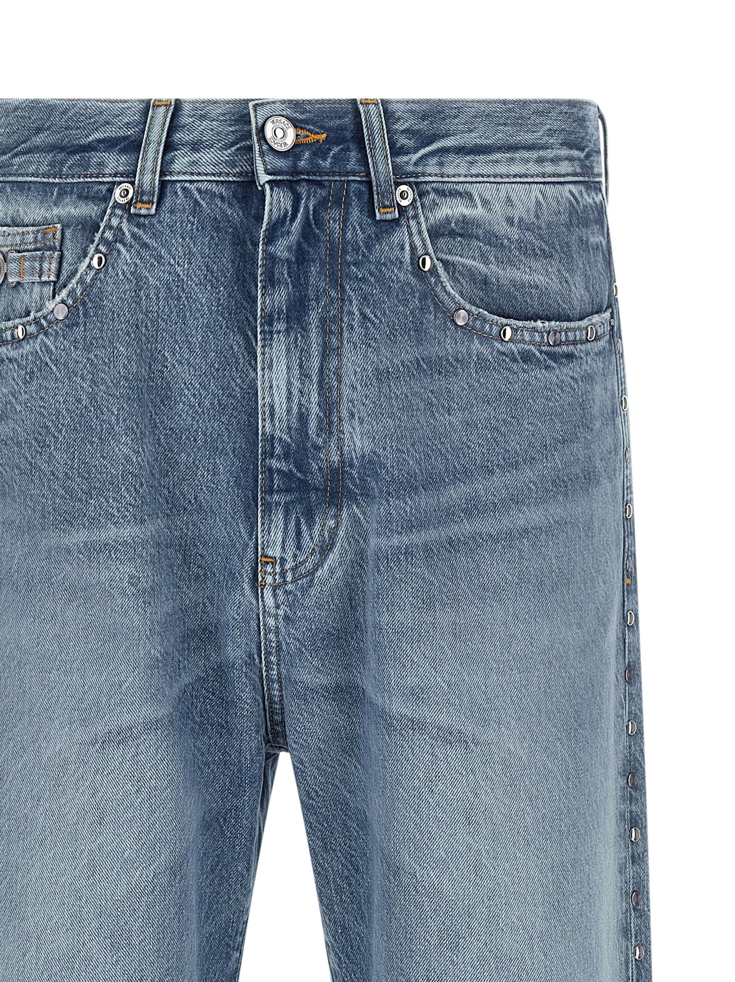 Versace Men Studded Jeans VERSACE