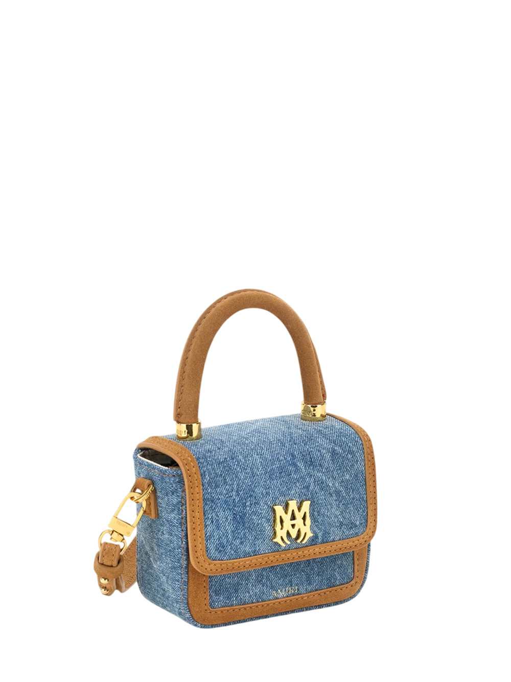 Amiri Women Women`S Denim Suede Nano Ma AMIRI