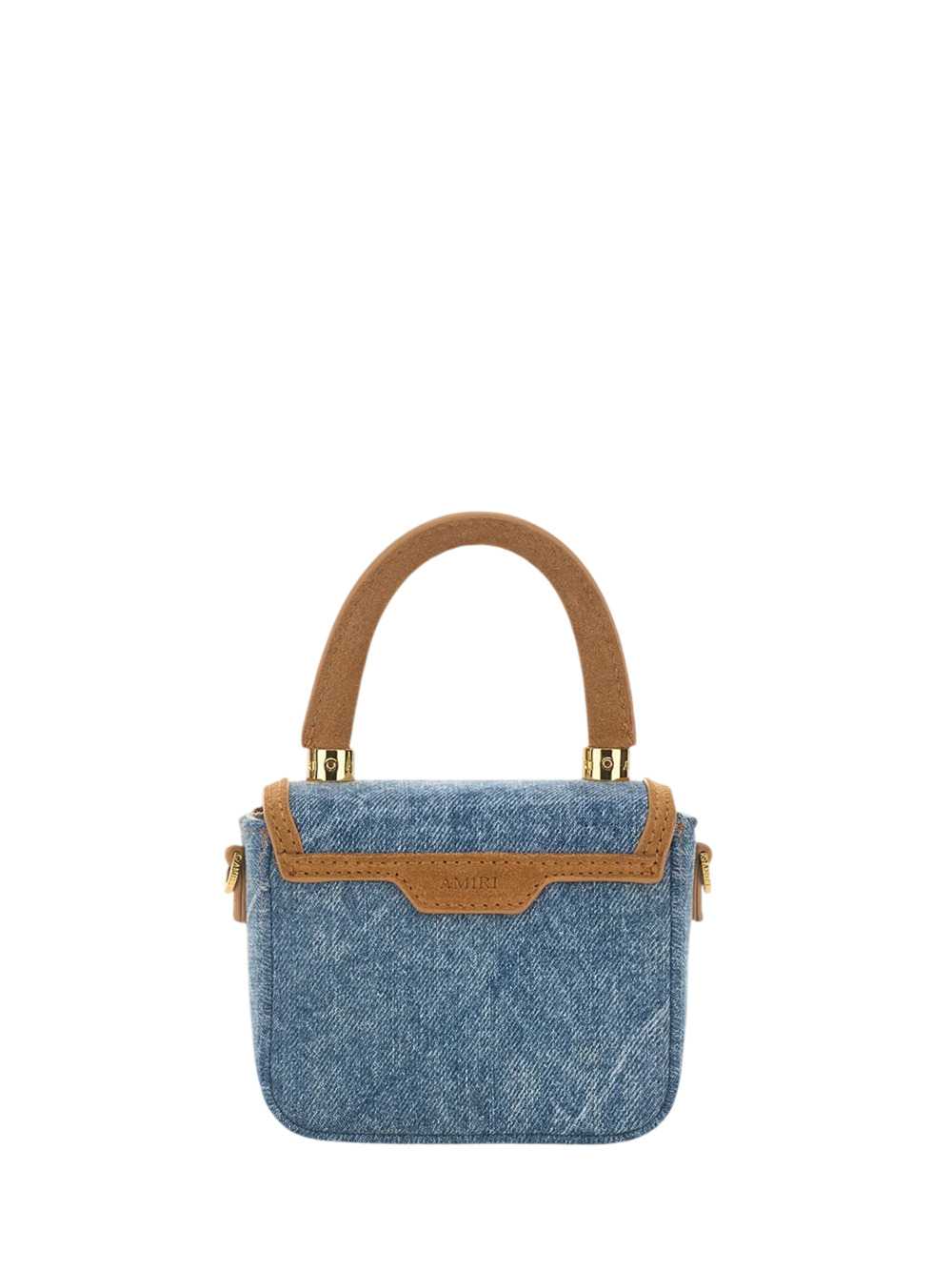 Amiri Women Women`S Denim Suede Nano Ma AMIRI