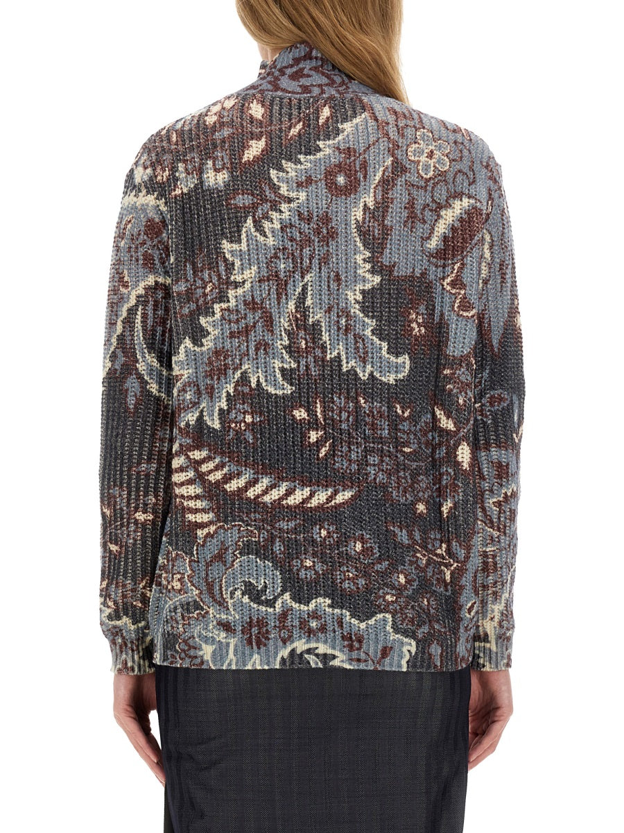 Etro Women Printed Wool Sweater ETRO