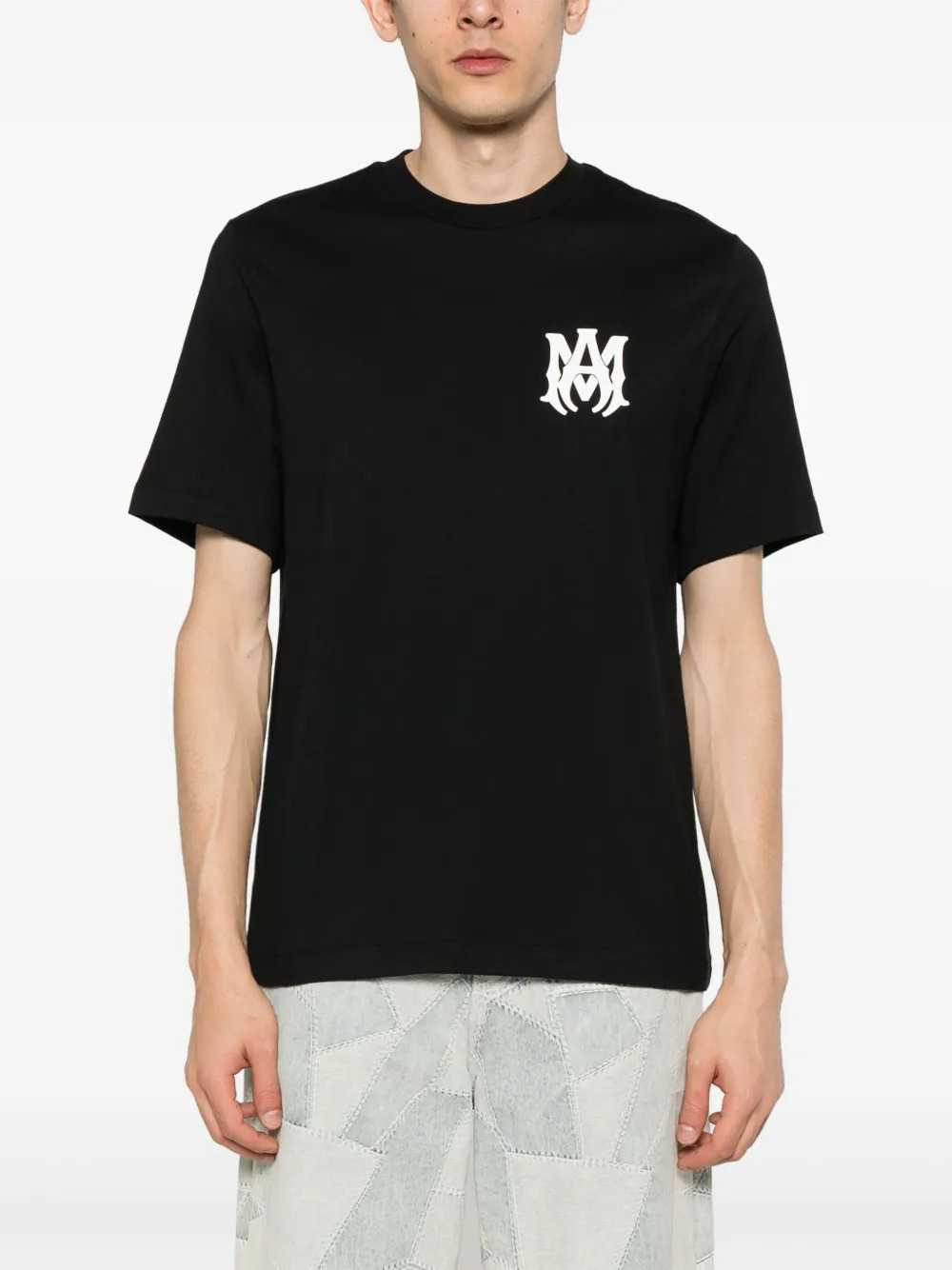 Amiri Men Monogram-Print T-Shirt AMIRI
