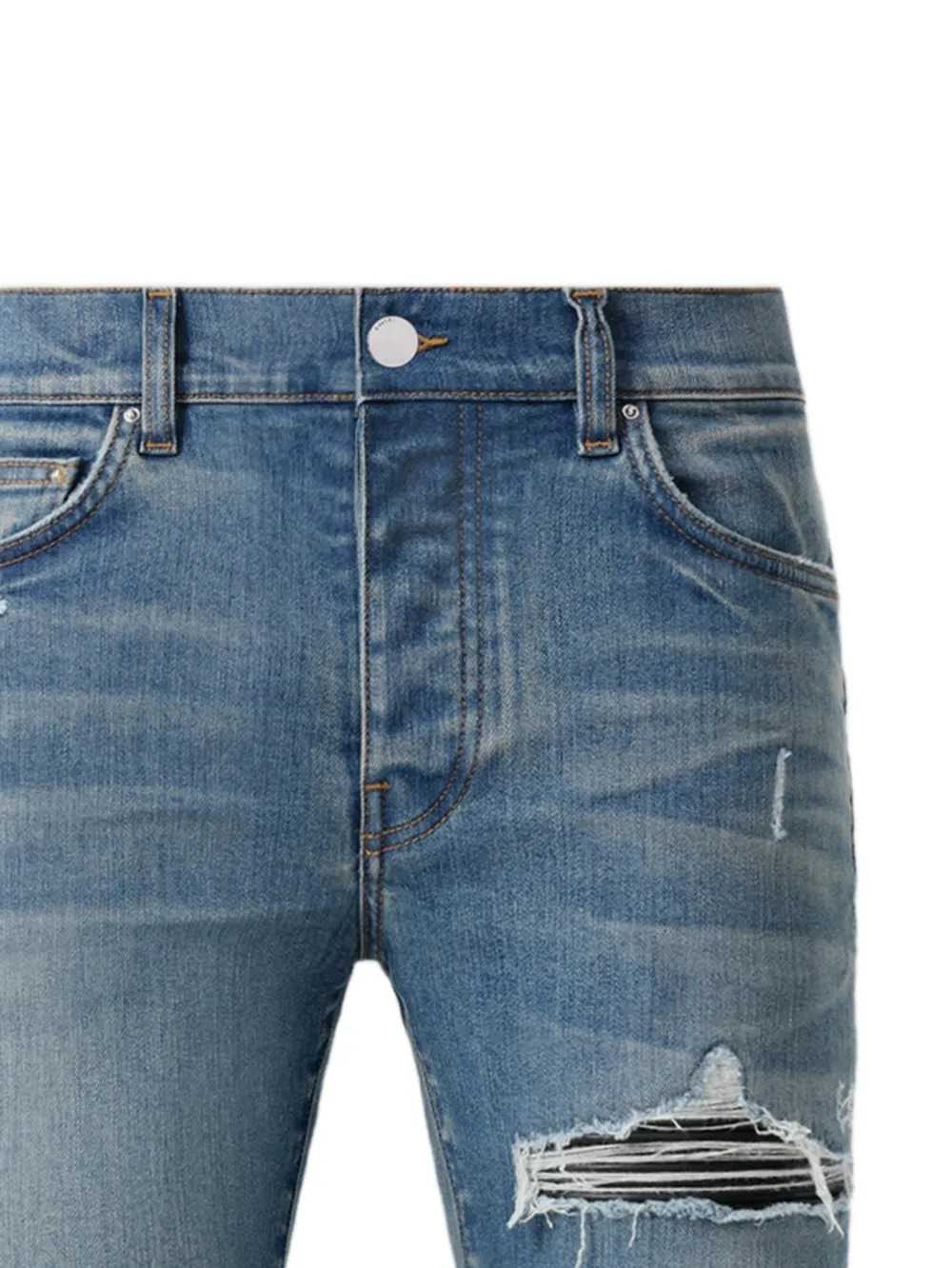 Amiri Men Mx1 Distressed-Effect Jeans AMIRI