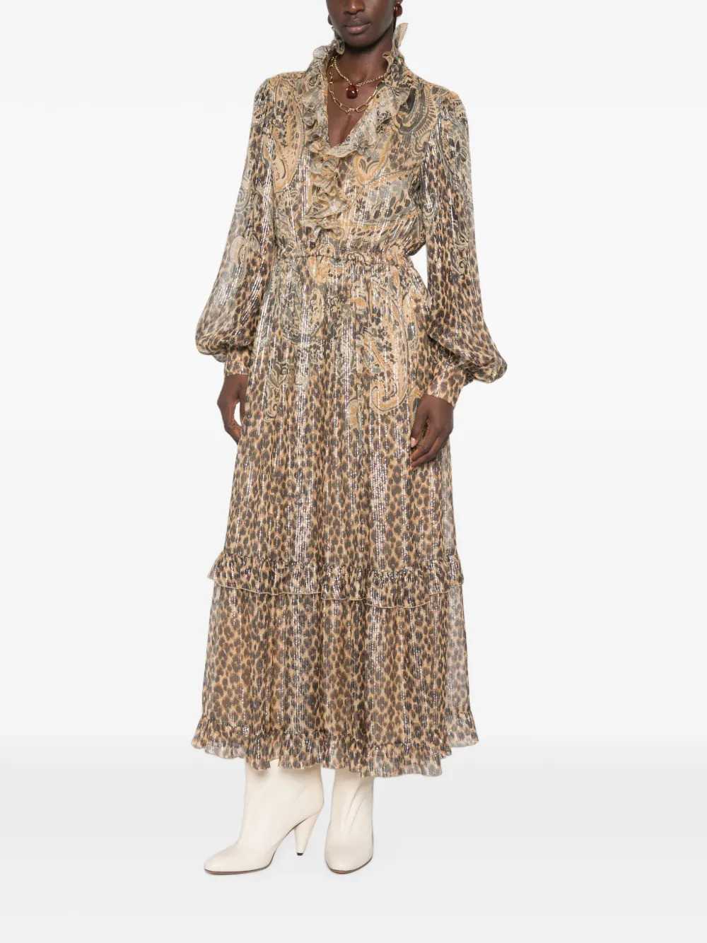 Etro Women Leopard-Print Maxi Dress ETRO