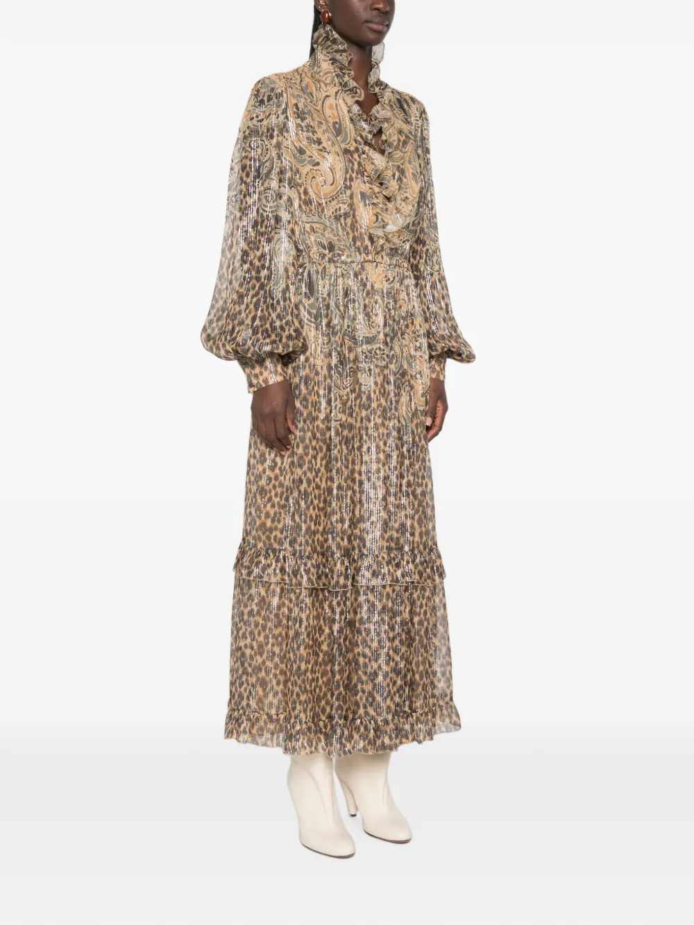Etro Women Leopard-Print Maxi Dress ETRO