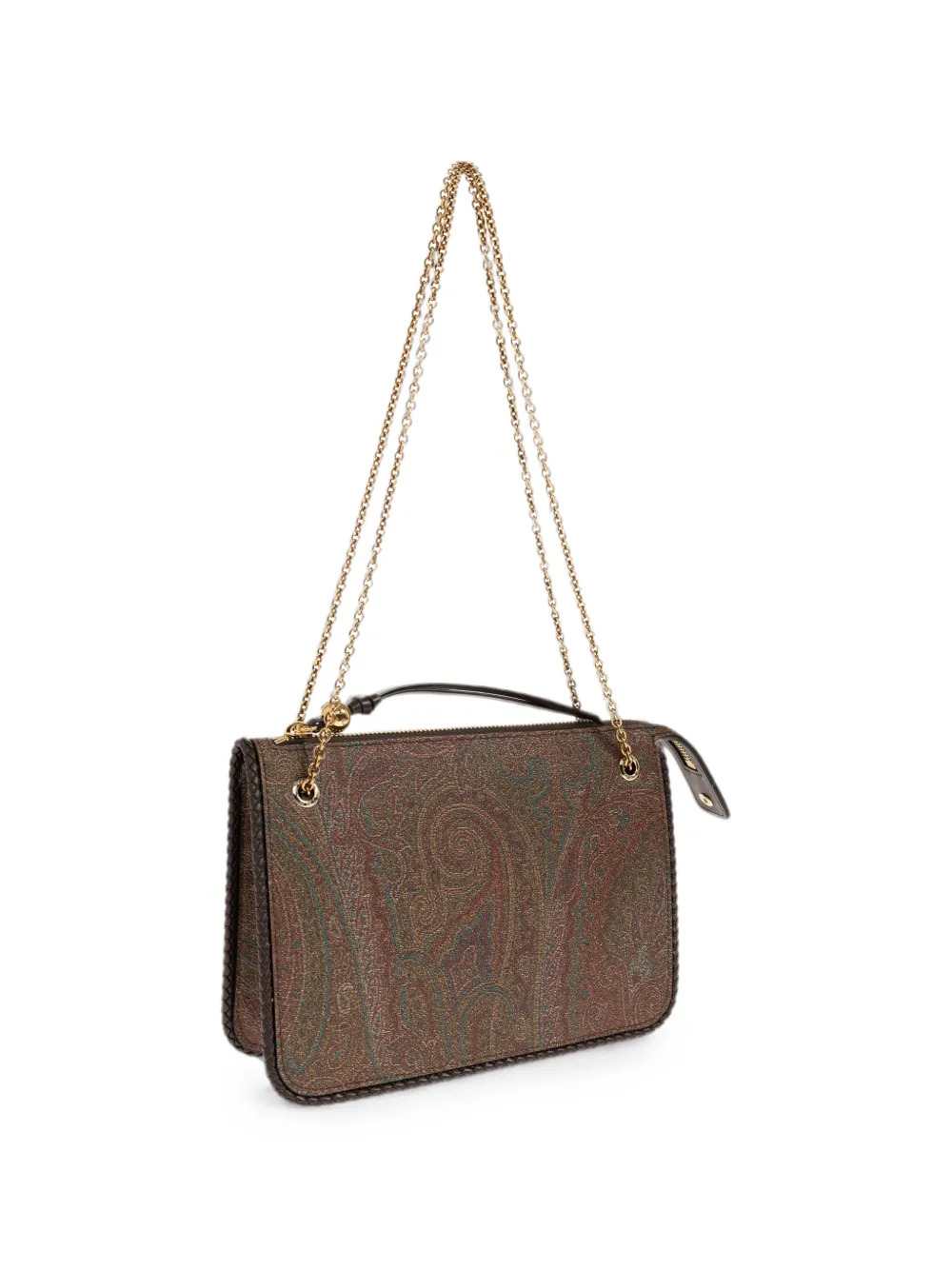 Etro Women Large Arnica Shoulder Bag With Paisley Print ETRO