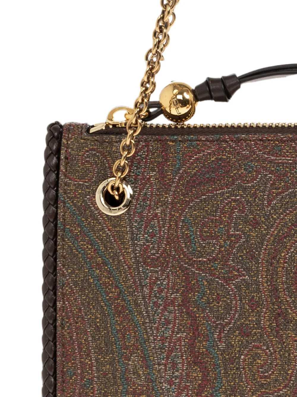 Etro Women Large Arnica Shoulder Bag With Paisley Print ETRO