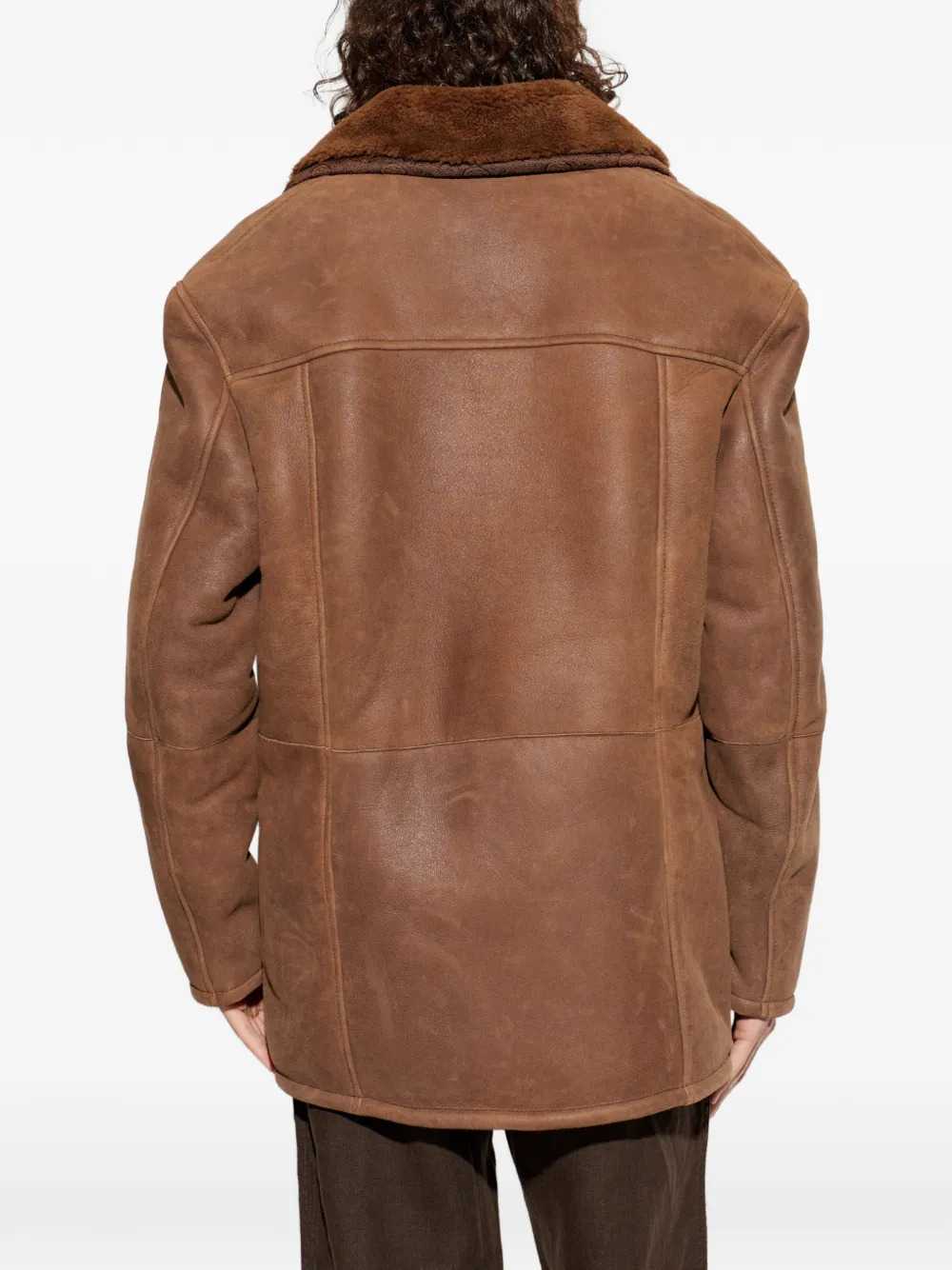Etro Men Paisley-Print Coat With Shearling Lining. ETRO