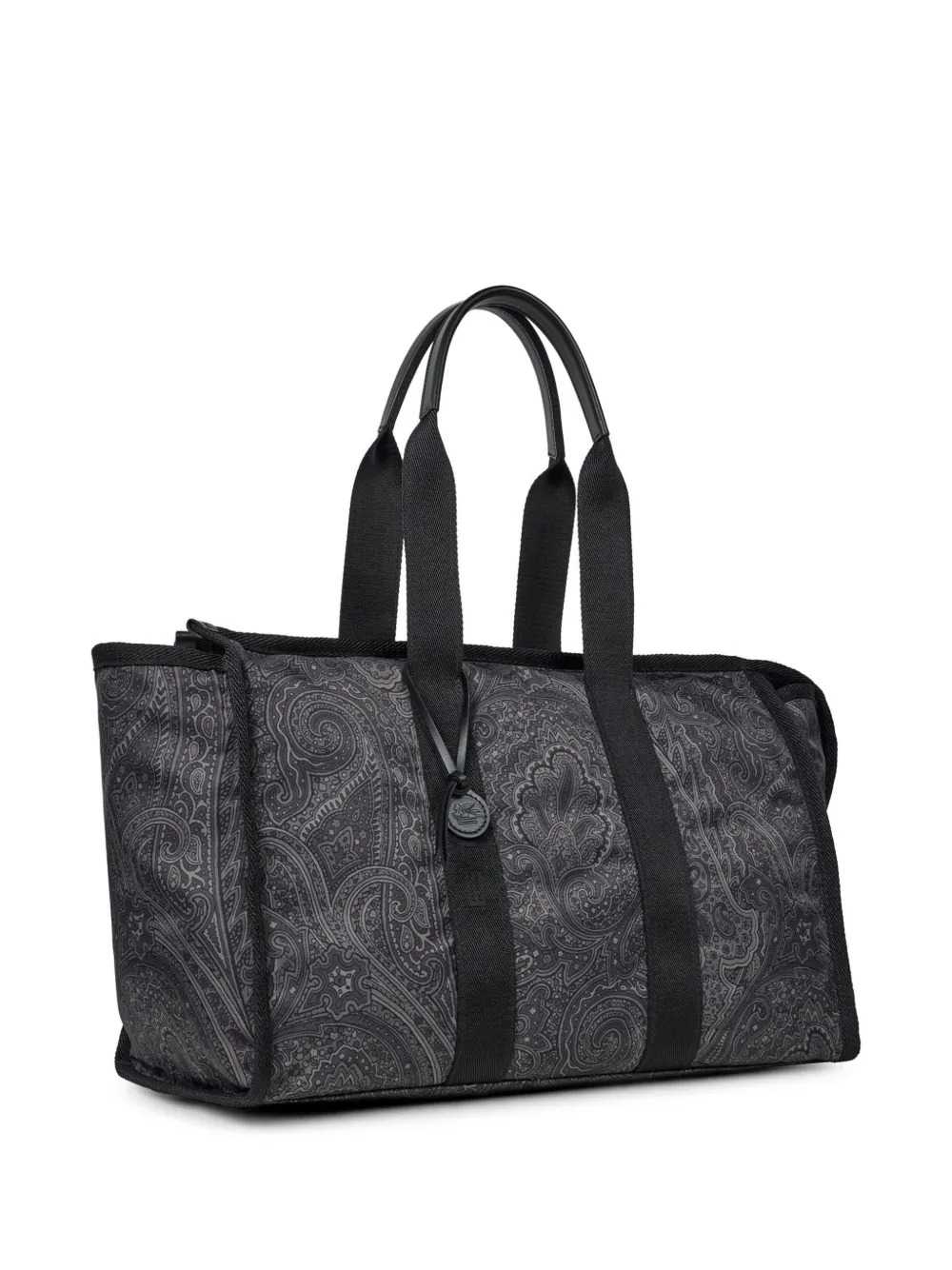 Etro Men Large Arnica Travel Bag With Paisley Print ETRO