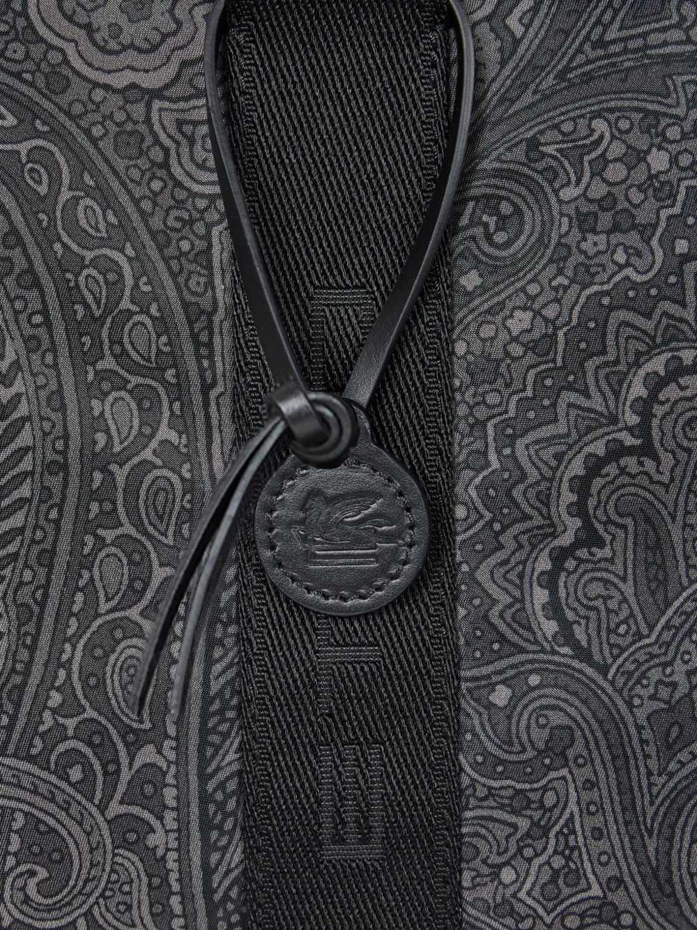 Etro Men Large Arnica Travel Bag With Paisley Print ETRO