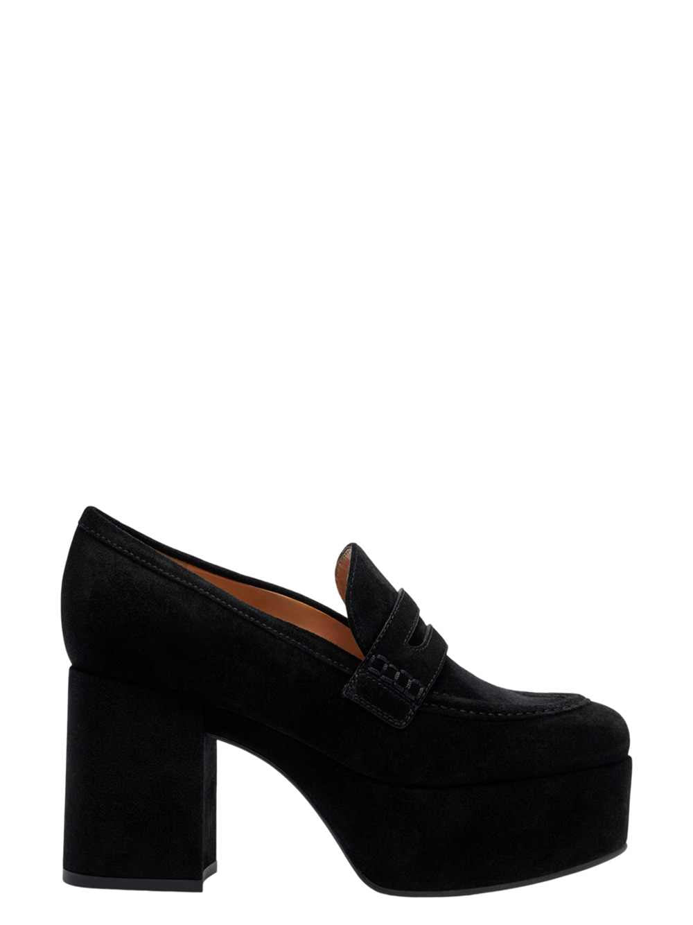 Gianvito Rossi Women Jenna Suede Loafers GIANVITO ROSSI