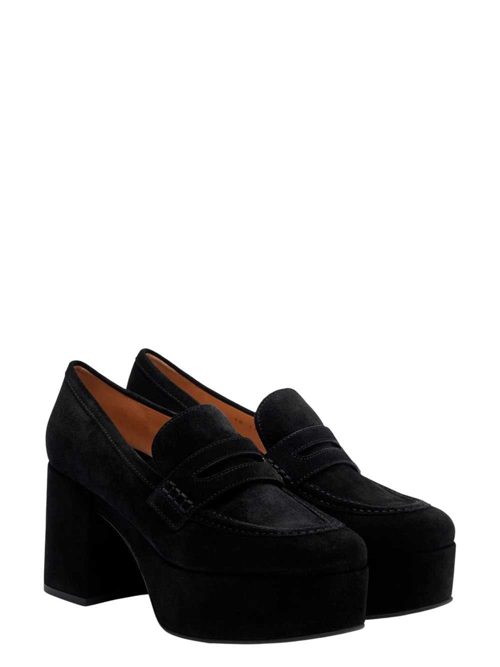 Gianvito Rossi Women Jenna Suede Loafers GIANVITO ROSSI