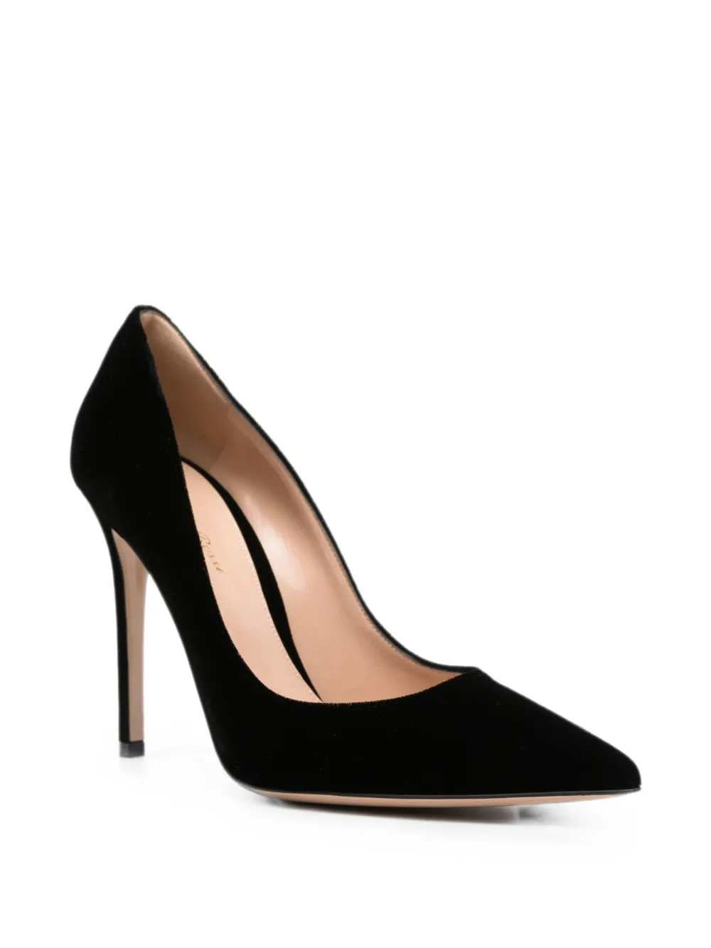 Gianvito Rossi Women Gianvito Velvet Pumps With Pointed Toe And Heel GIANVITO ROSSI