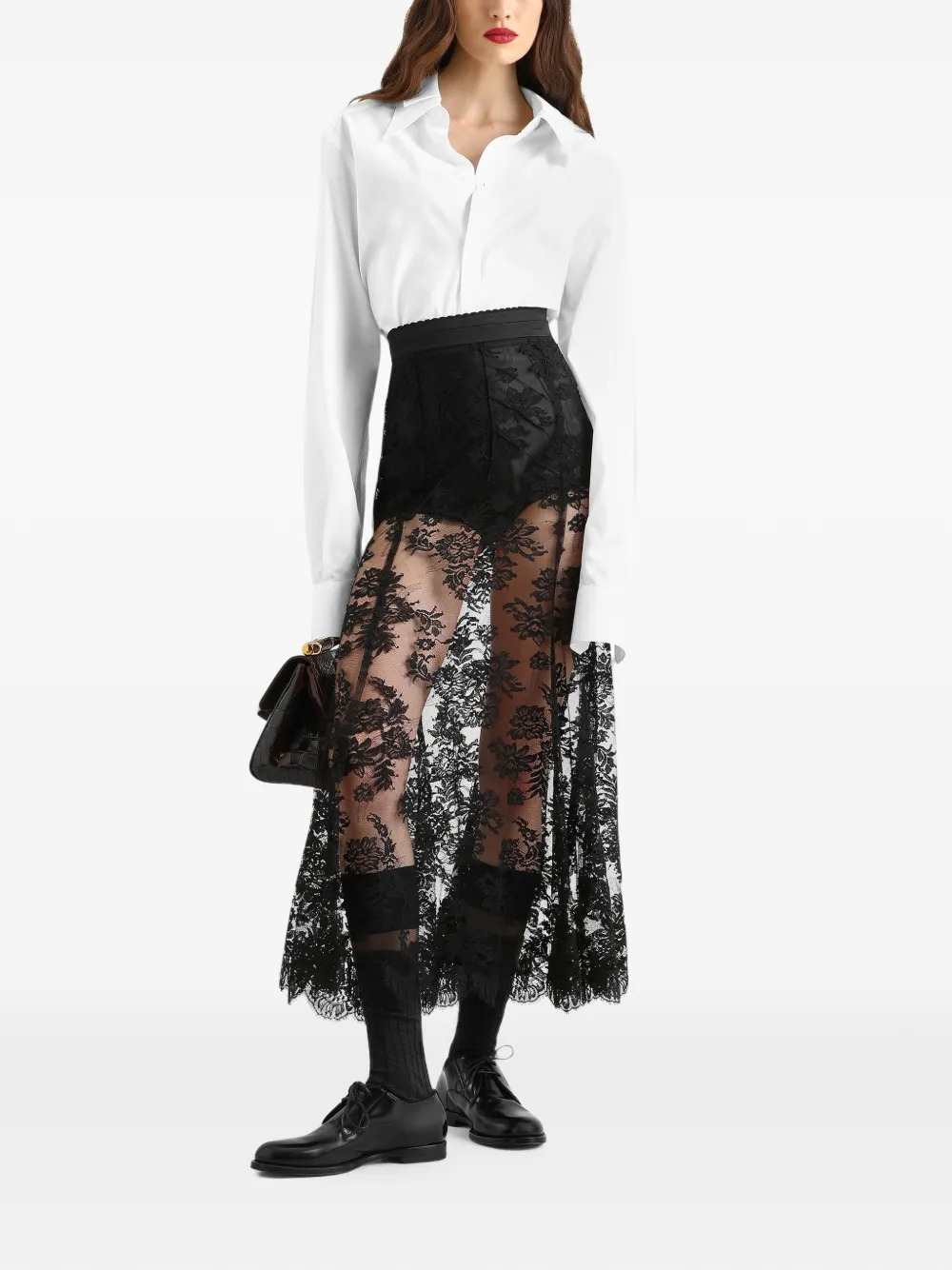 Dolce & Gabbana Women Cotton Poplin Shirt DOLCE & GABBANA