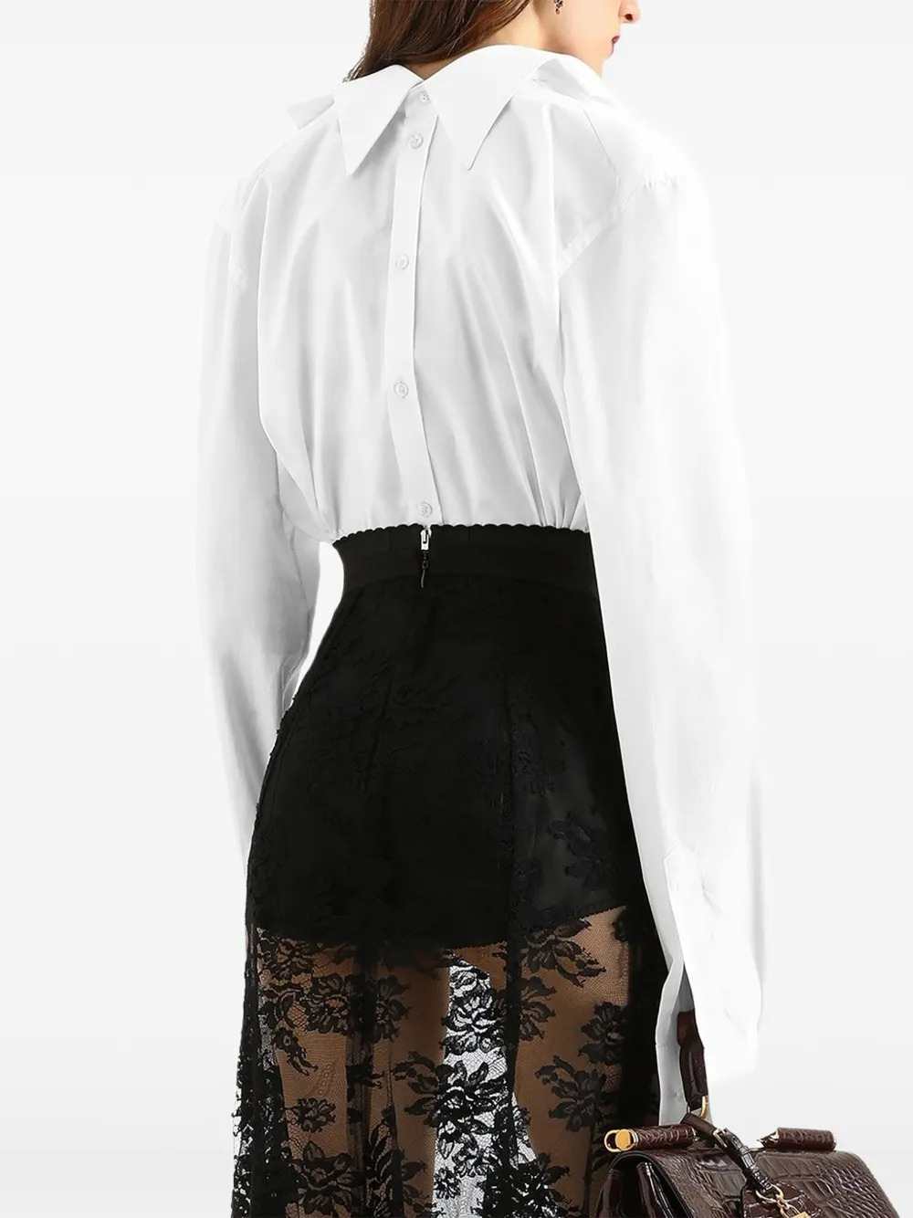 Dolce & Gabbana Women Cotton Poplin Shirt DOLCE & GABBANA