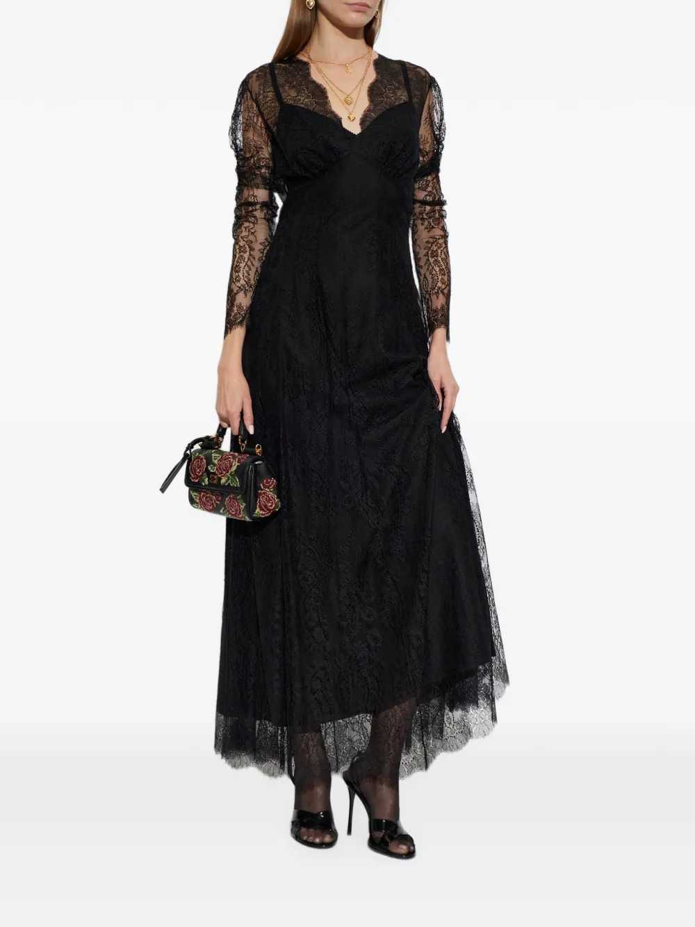 Dolce & Gabbana Women Chantilly Lace Dress DOLCE & GABBANA
