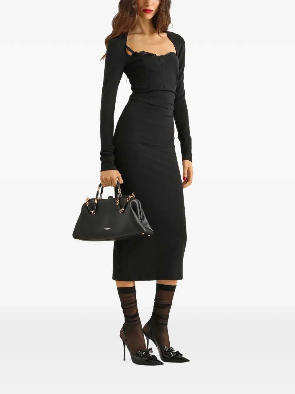 Dolce & Gabbana Women Jersey Sheath Dress DOLCE & GABBANA