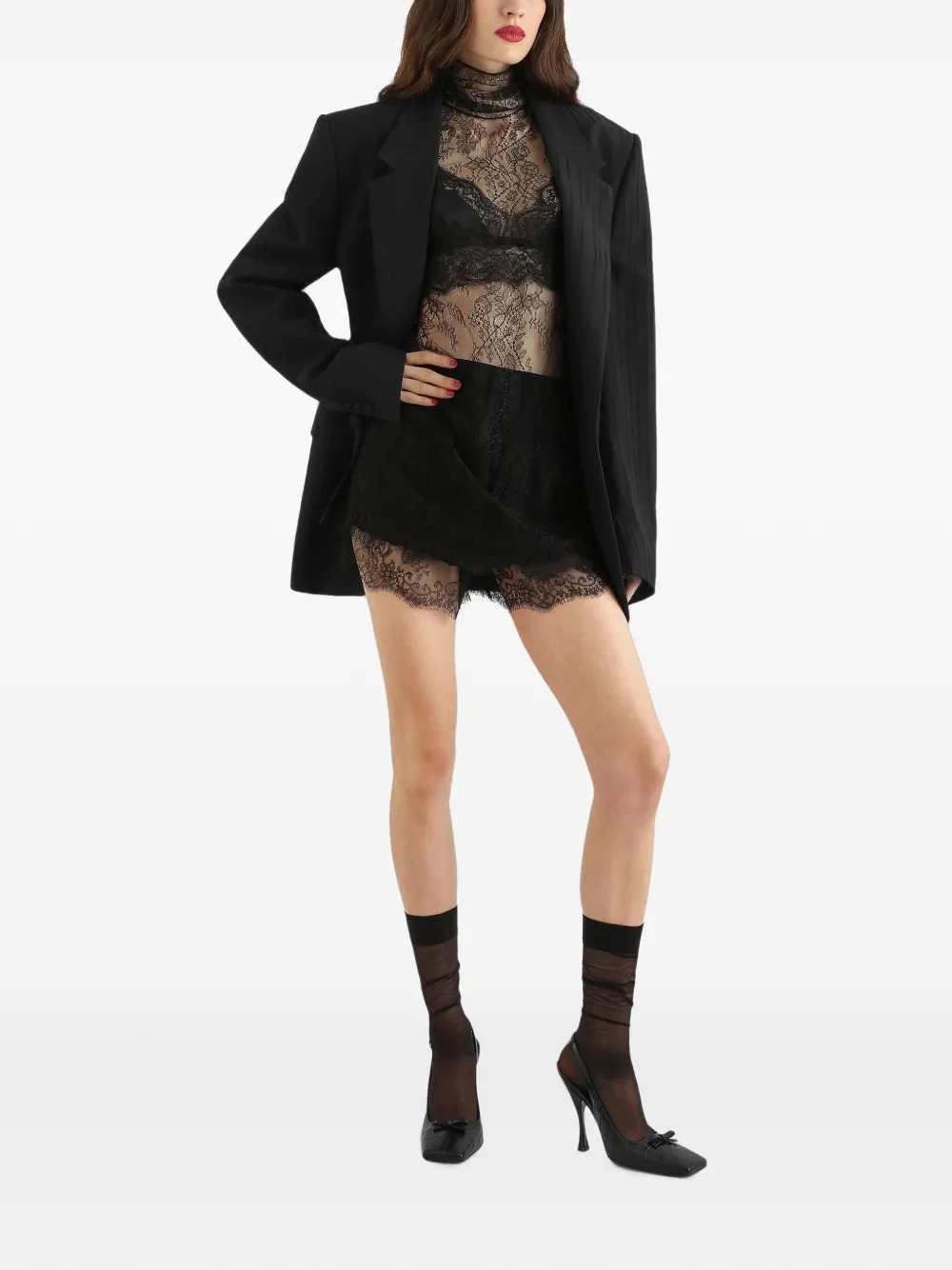 Dolce & Gabbana Women Chantilly Top DOLCE & GABBANA