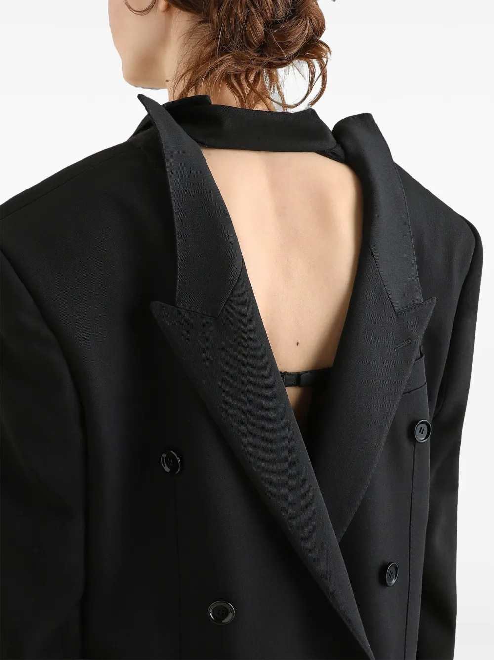 Dolce & Gabbana Women Double-Breasted Wool Gabardine Jacket DOLCE & GABBANA