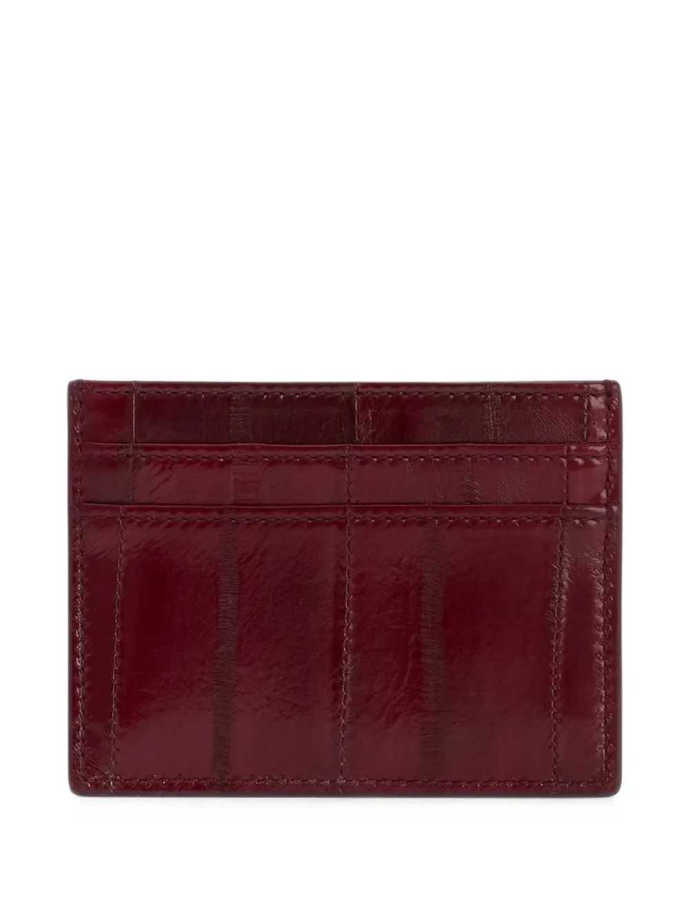 Dolce & Gabbana Women Eel Skin Card Holder DOLCE & GABBANA
