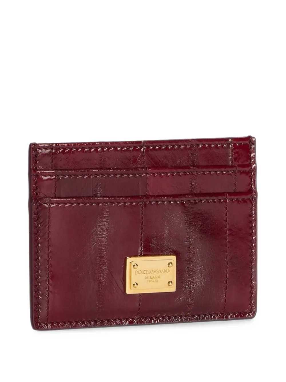 Dolce & Gabbana Women Eel Skin Card Holder DOLCE & GABBANA