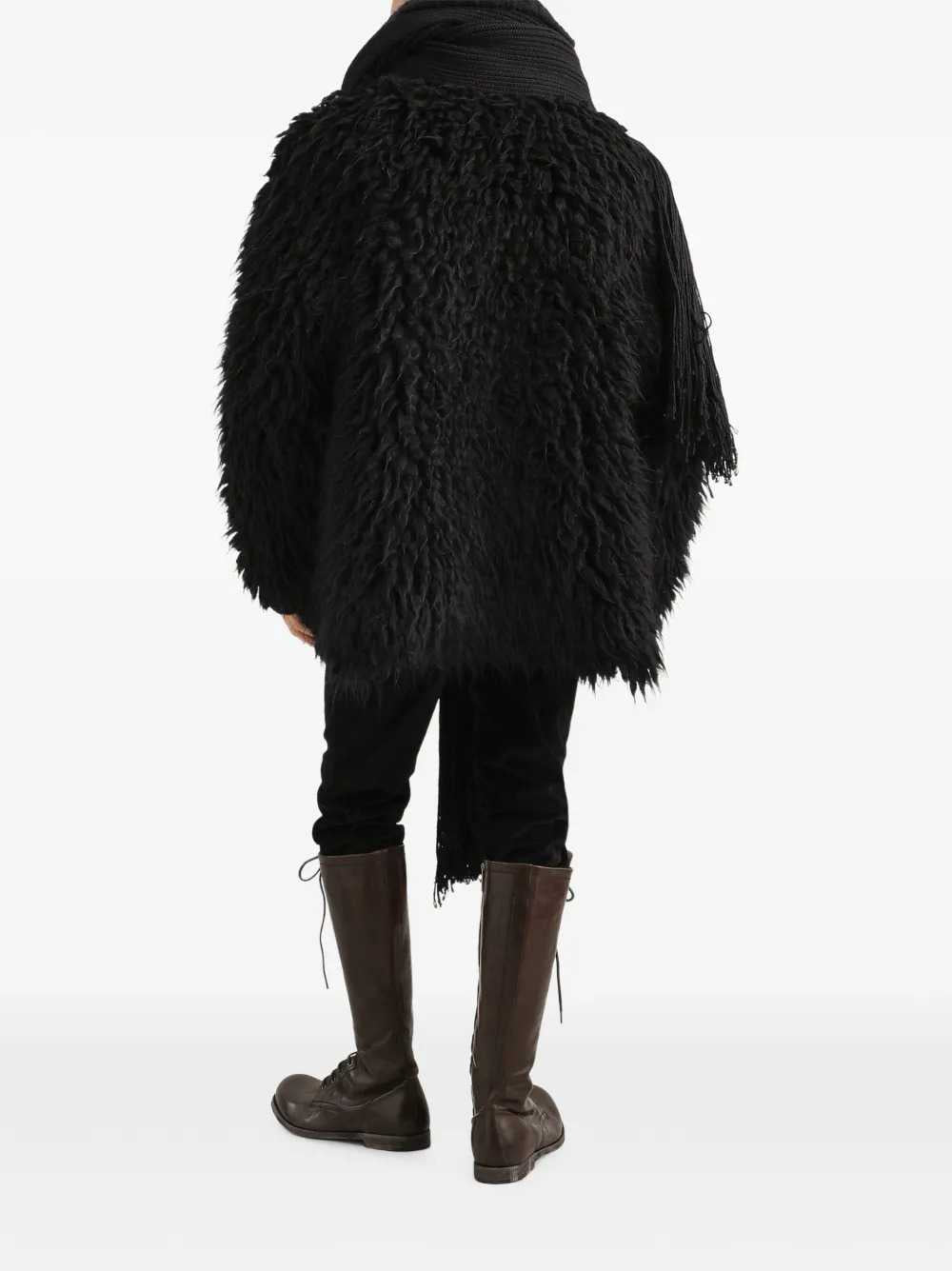 Dolce & Gabbana Men Faux-Fur Effect Cardigan DOLCE & GABBANA