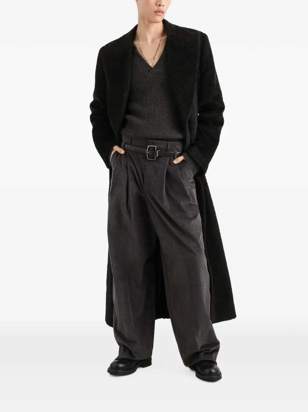 Dolce & Gabbana Men Double-Breasted Coat DOLCE & GABBANA