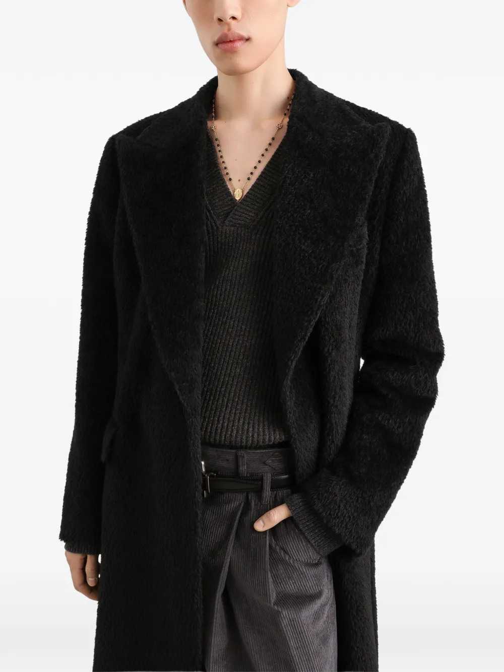 Dolce & Gabbana Men Double-Breasted Coat DOLCE & GABBANA