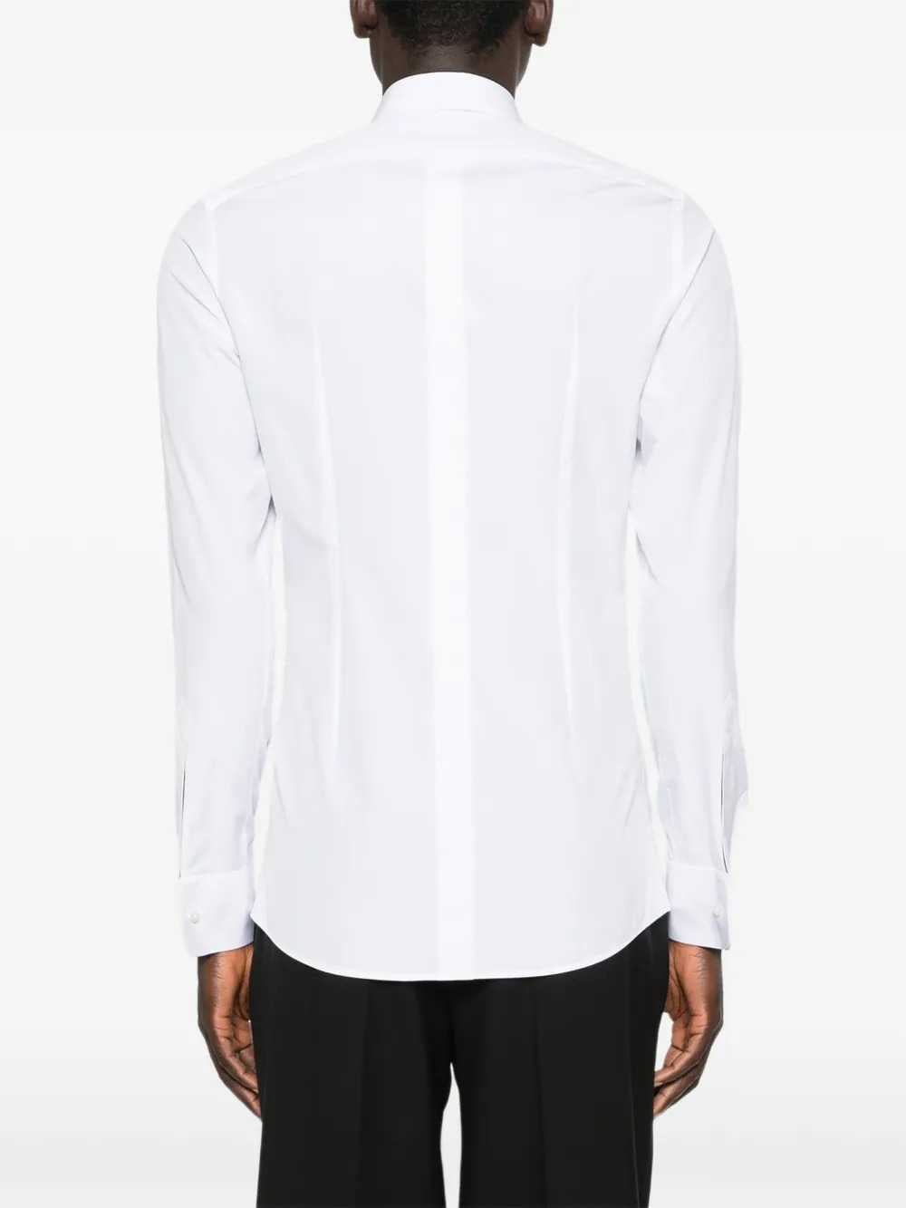 Dolce & Gabbana Men Gold-Fit Cotton Poplin Tuxedo Shirt DOLCE & GABBANA
