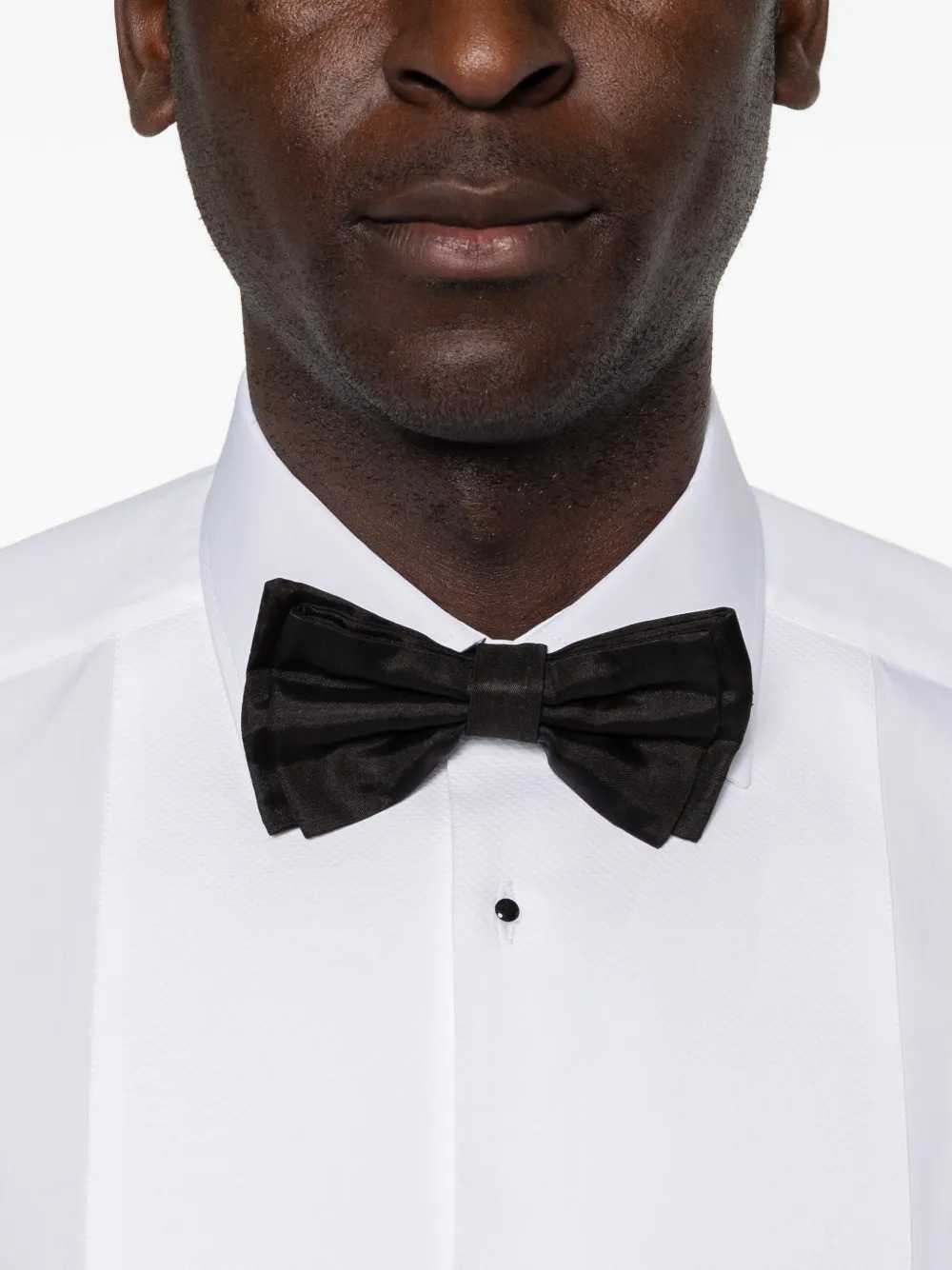 Dolce & Gabbana Men Gold-Fit Cotton Poplin Tuxedo Shirt DOLCE & GABBANA
