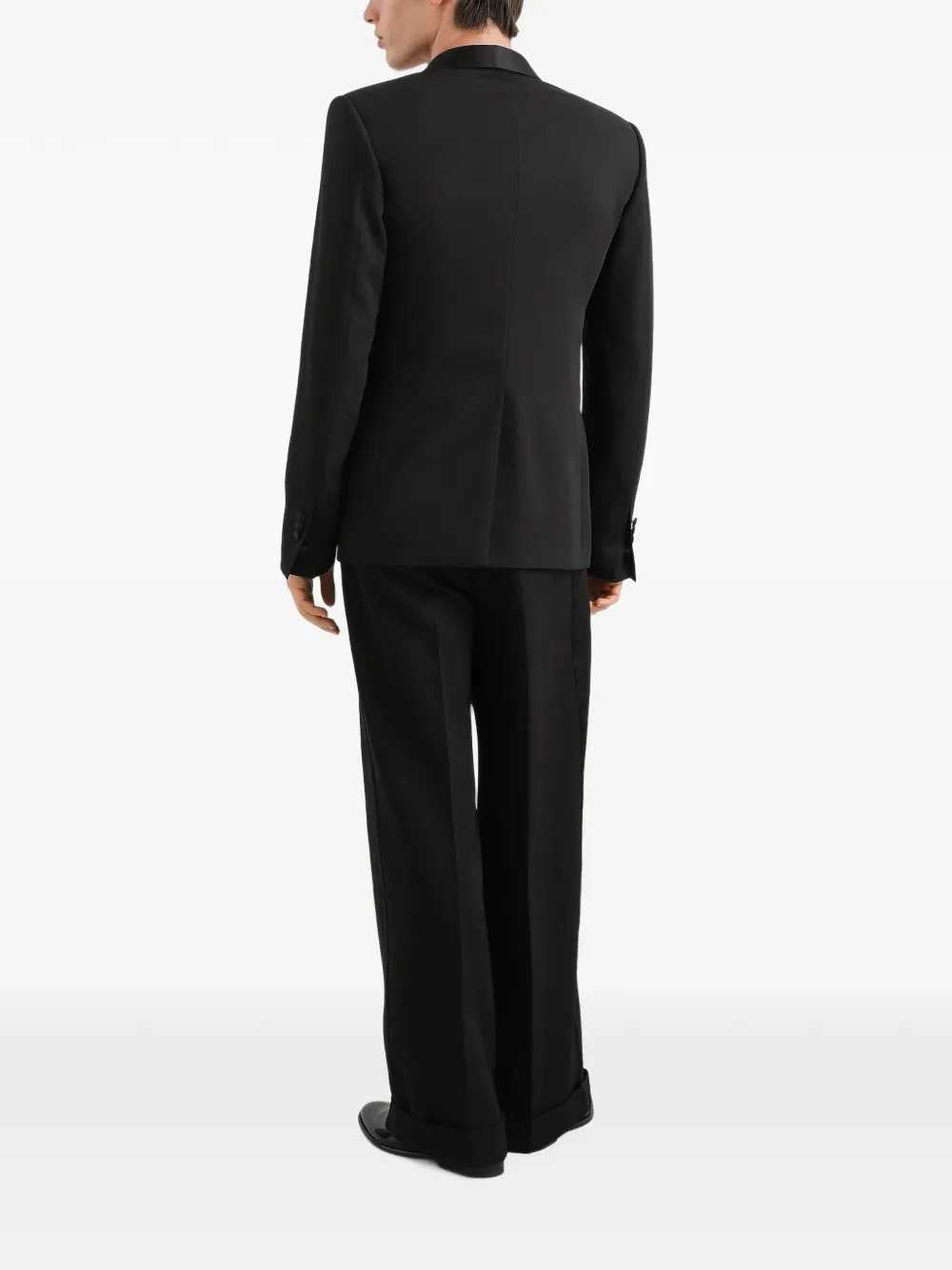 Dolce & Gabbana Men Double-Breasted Techno Gabardine Jacket DOLCE & GABBANA