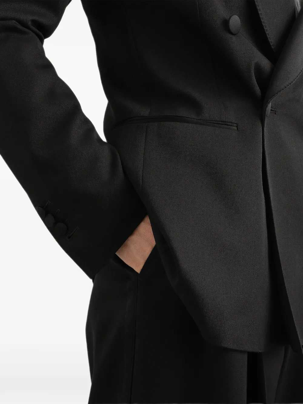 Dolce & Gabbana Men Double-Breasted Techno Gabardine Jacket DOLCE & GABBANA