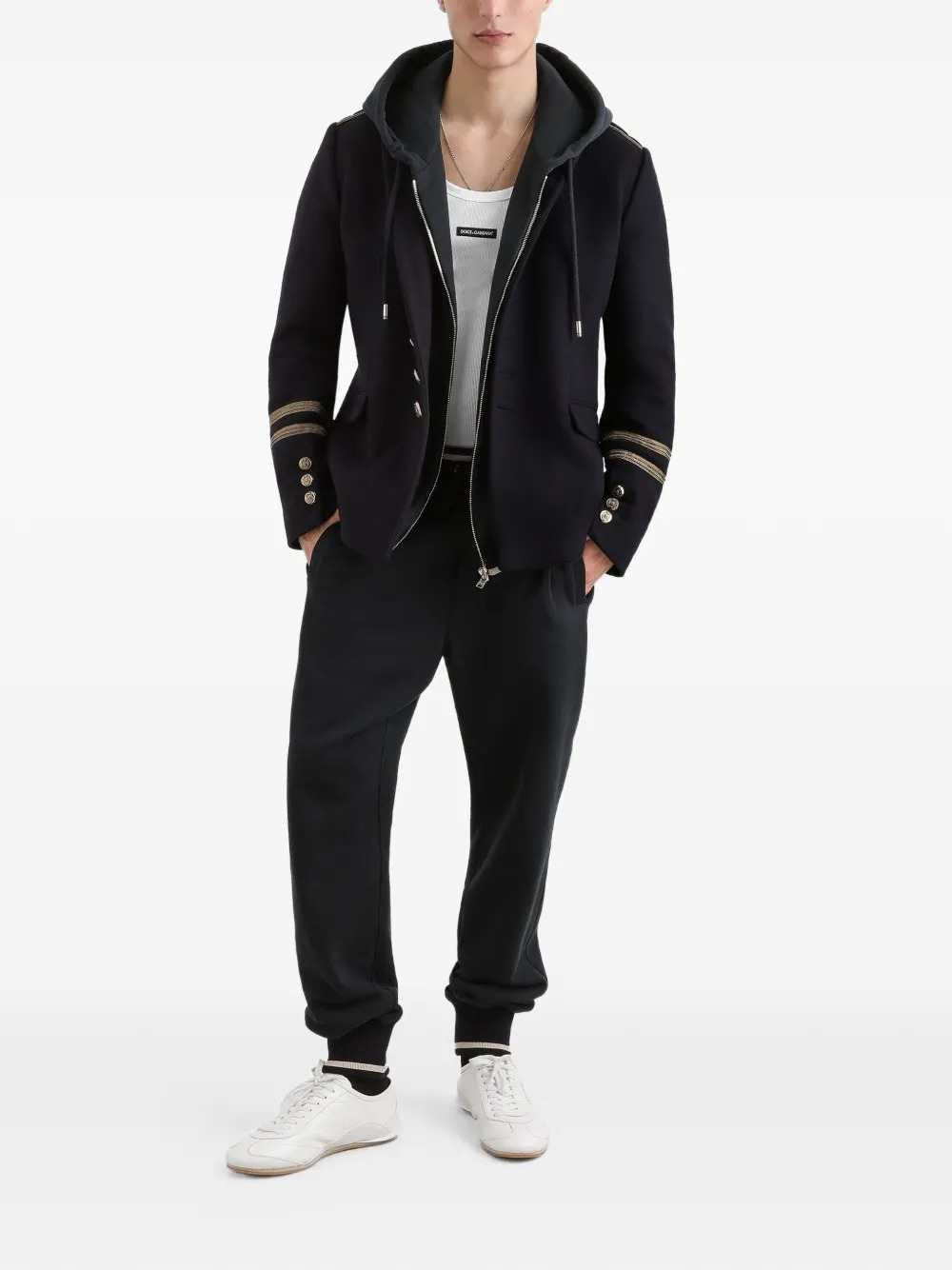 Dolce & Gabbana Men Wool Coat DOLCE & GABBANA