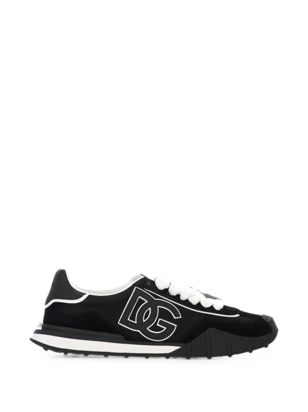 Dolce & Gabbana Men Sneakers With Dg Logo Appliqué DOLCE & GABBANA
