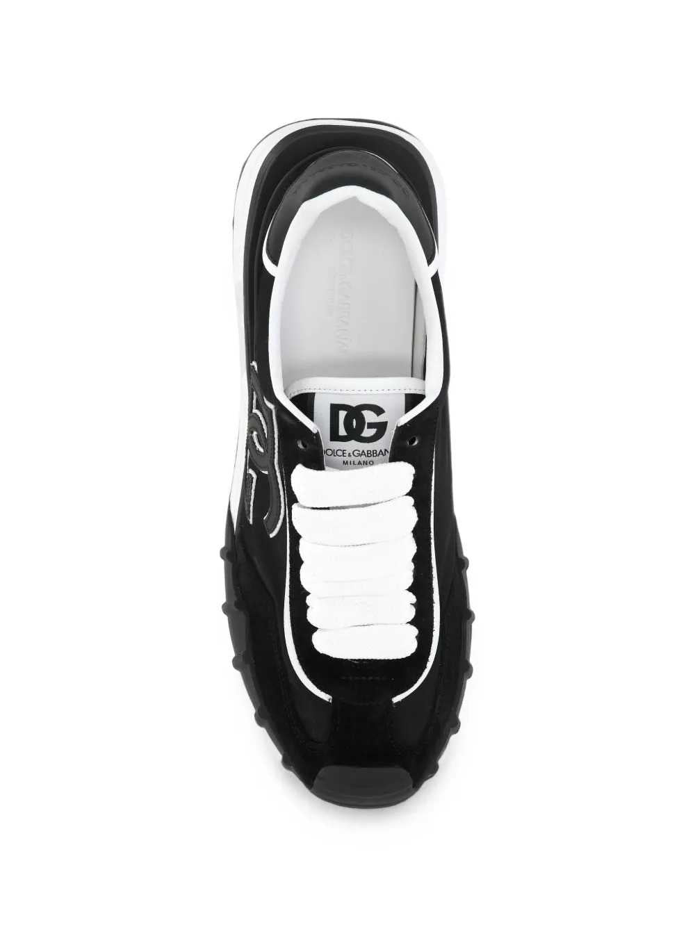 Dolce & Gabbana Men Sneakers With Dg Logo Appliqué DOLCE & GABBANA