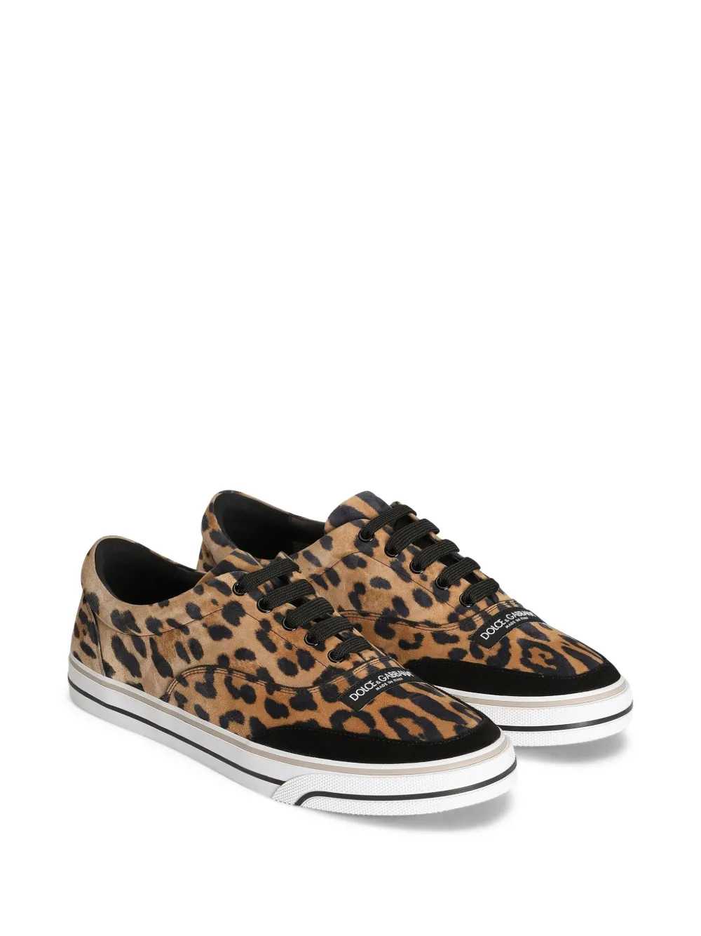 Dolce & Gabbana Men Leopard-Print Sneakers DOLCE & GABBANA