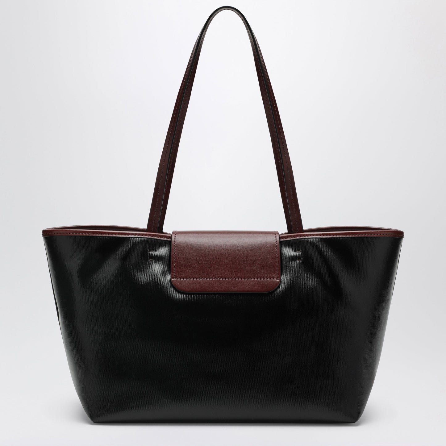 Versace Vivian Small Shopper In Coated Canvas Women VERSACE