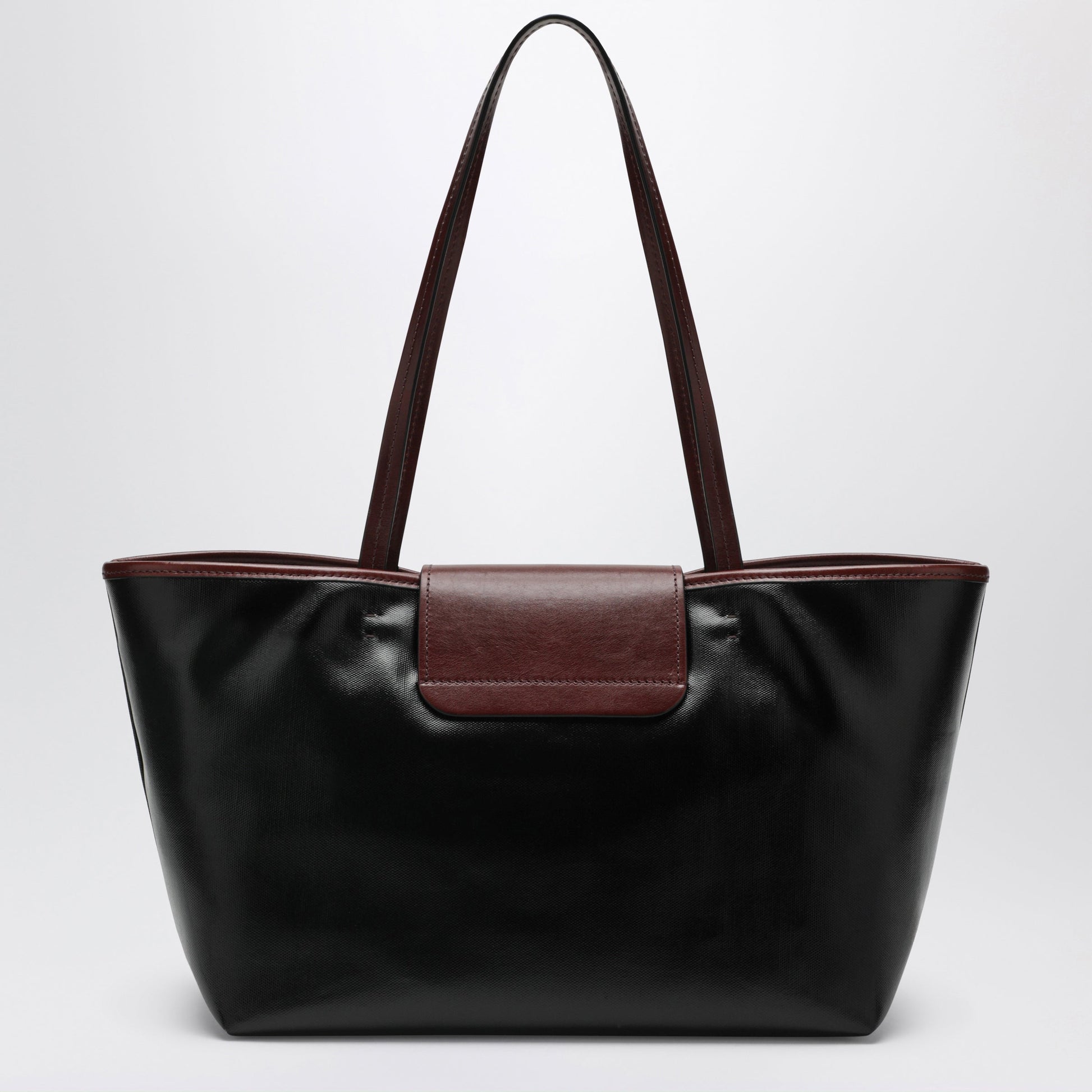 Versace Vivian Small Shopper In Coated Canvas Women VERSACE