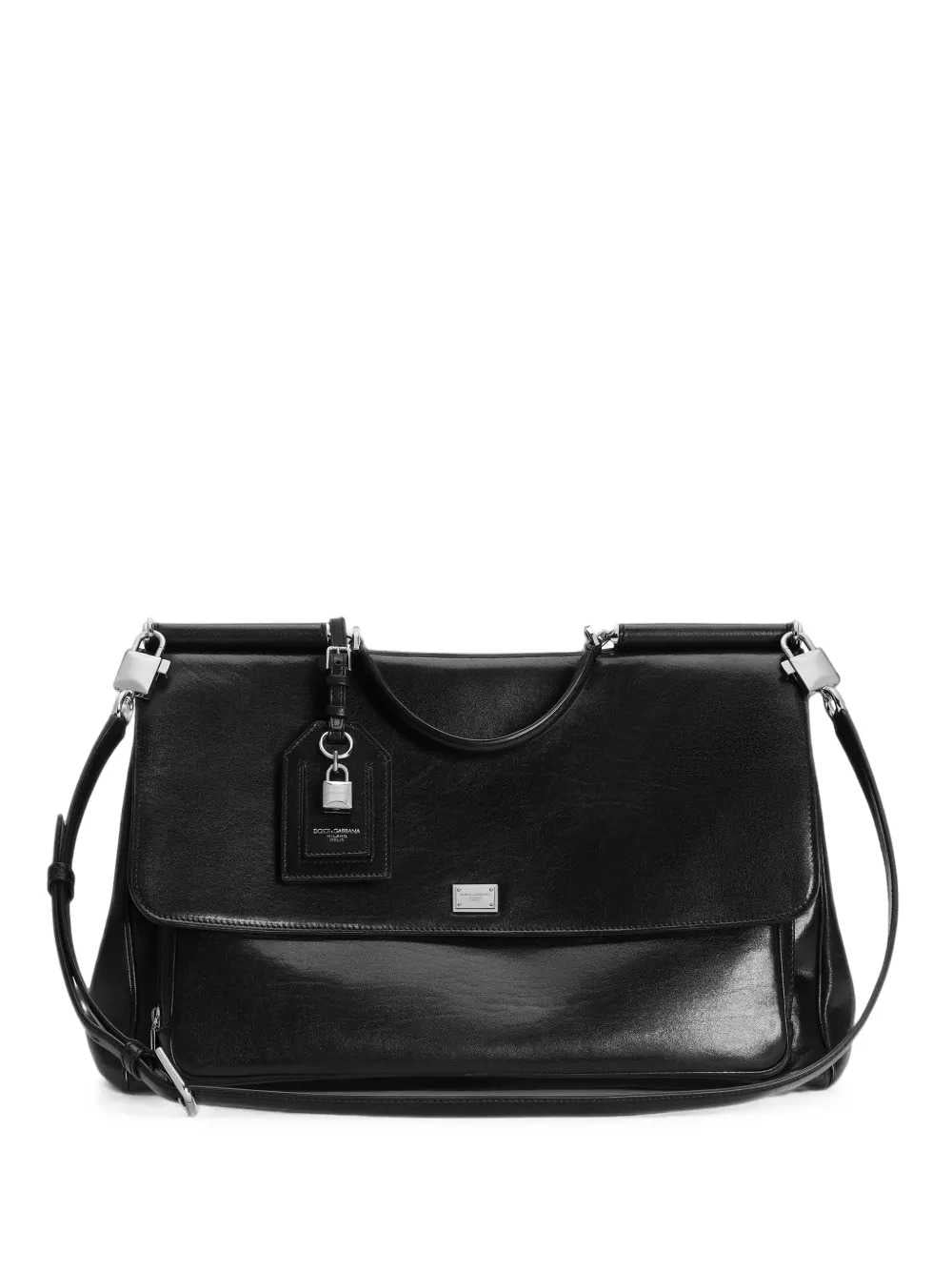 Dolce & Gabbana Men My Sicily Calfskin Handbag DOLCE & GABBANA
