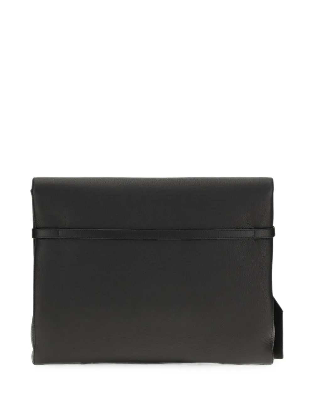 Dolce & Gabbana Men Leather Pouch With Padlock Detail DOLCE & GABBANA