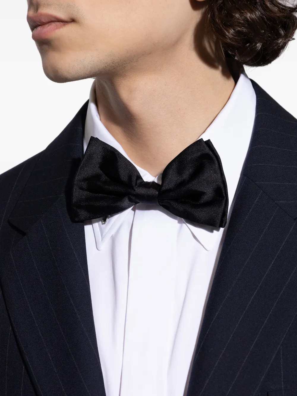 Dolce & Gabbana Men Black Bow Tie DOLCE & GABBANA