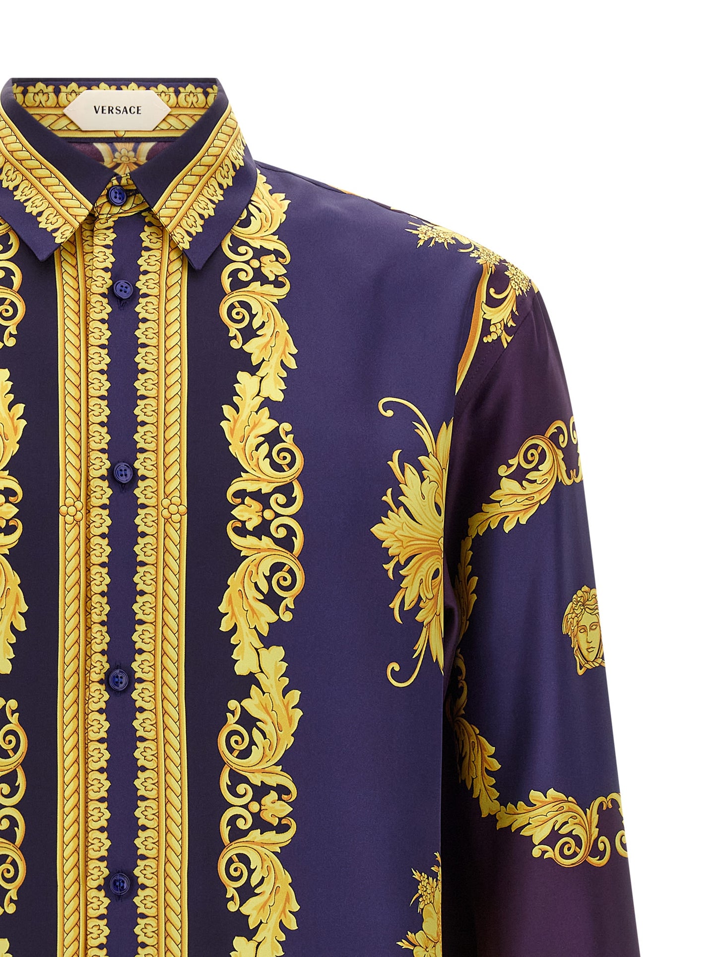 Versace Men 'New Barocco' Twill Shirt VERSACE