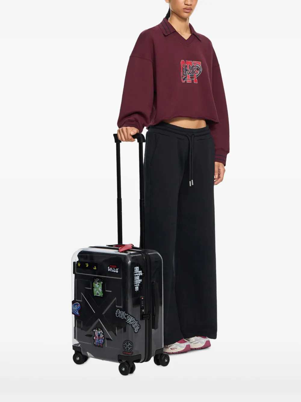 Off White Men "Quote Arrow" Trolley + Stickers OFF-WHITE