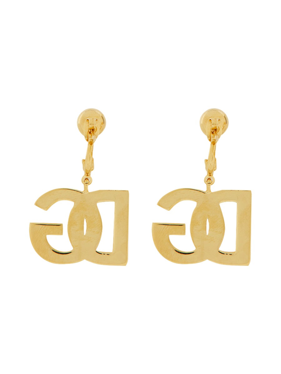Dolce & Gabbana Women Orecchini Con Logo Dg DOLCE & GABBANA