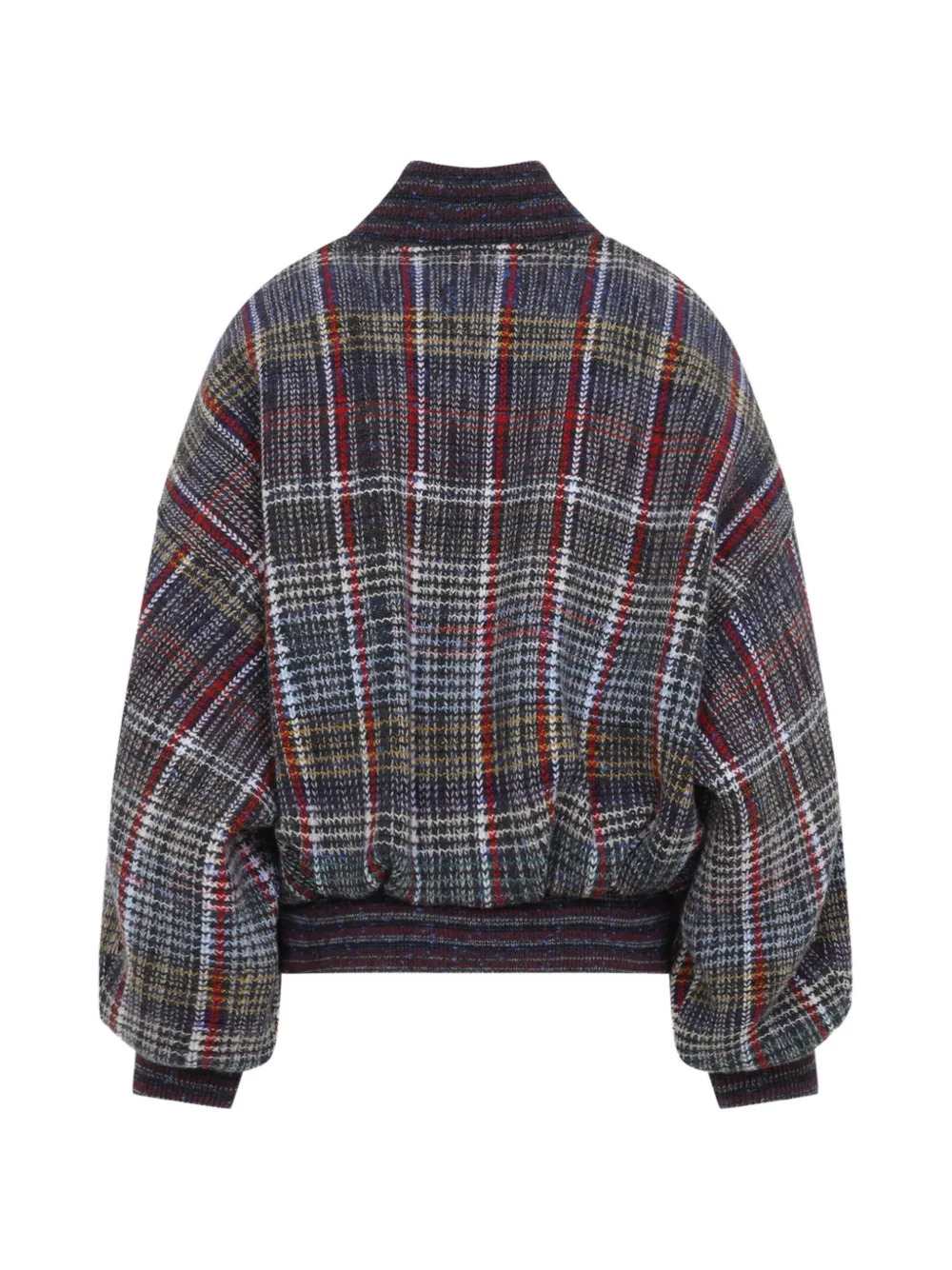 Missoni Women Checked Wool Bomber Jacket MISSONI